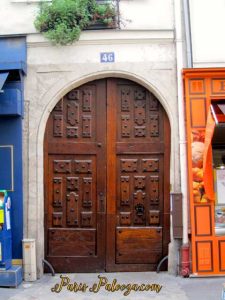 Paris Door from 1600's