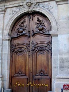 Paris Door from 1700's