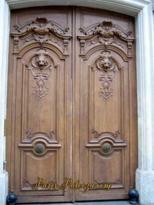 Paris Door from 1700's