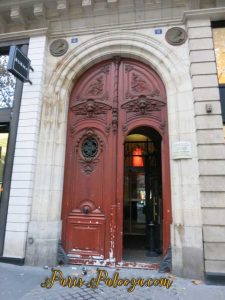 Paris Door from the 1800's