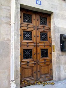 Paris Door from the 1800's