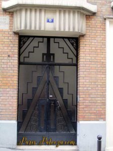 Art Deco Paris Door