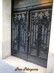 Art Nouveau Paris Door