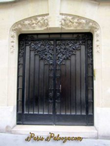 Art Nouveau Paris Door