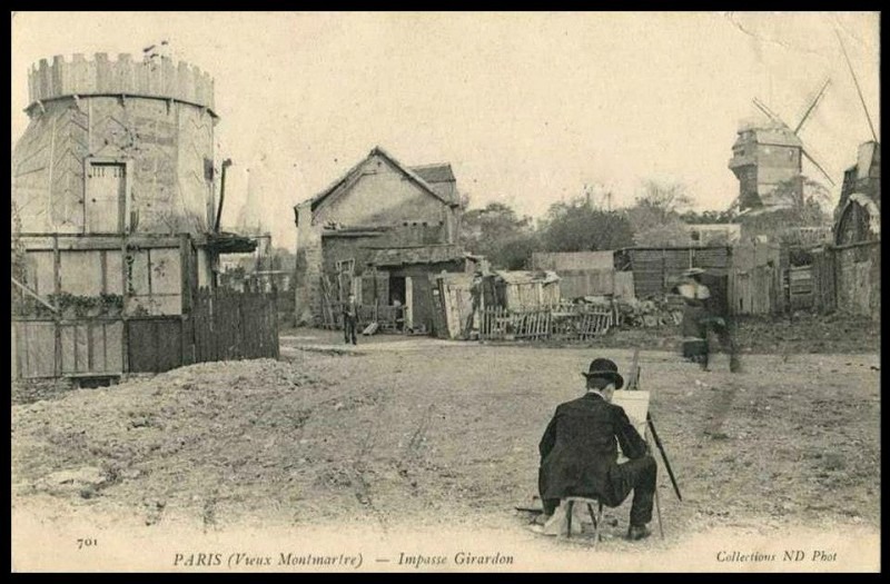 Villa des Arts Painter in the Maquis of Montmartre