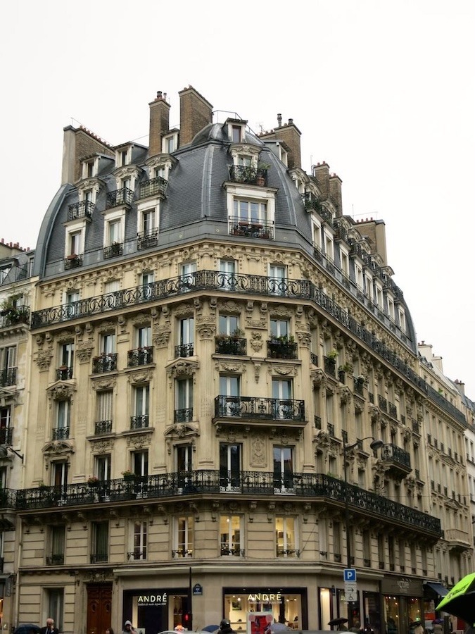 Balconies in Paris
