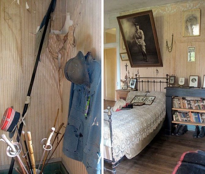 Bedroom Maintained asWWI Memorial