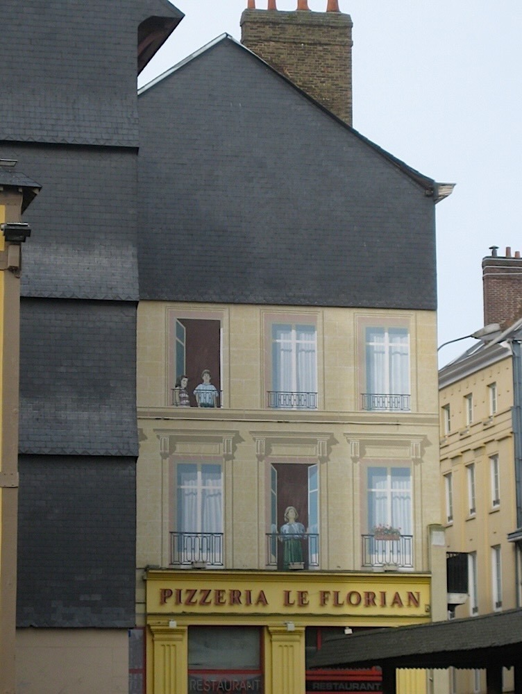 Trompe l'œil Rennes Pizza Shop