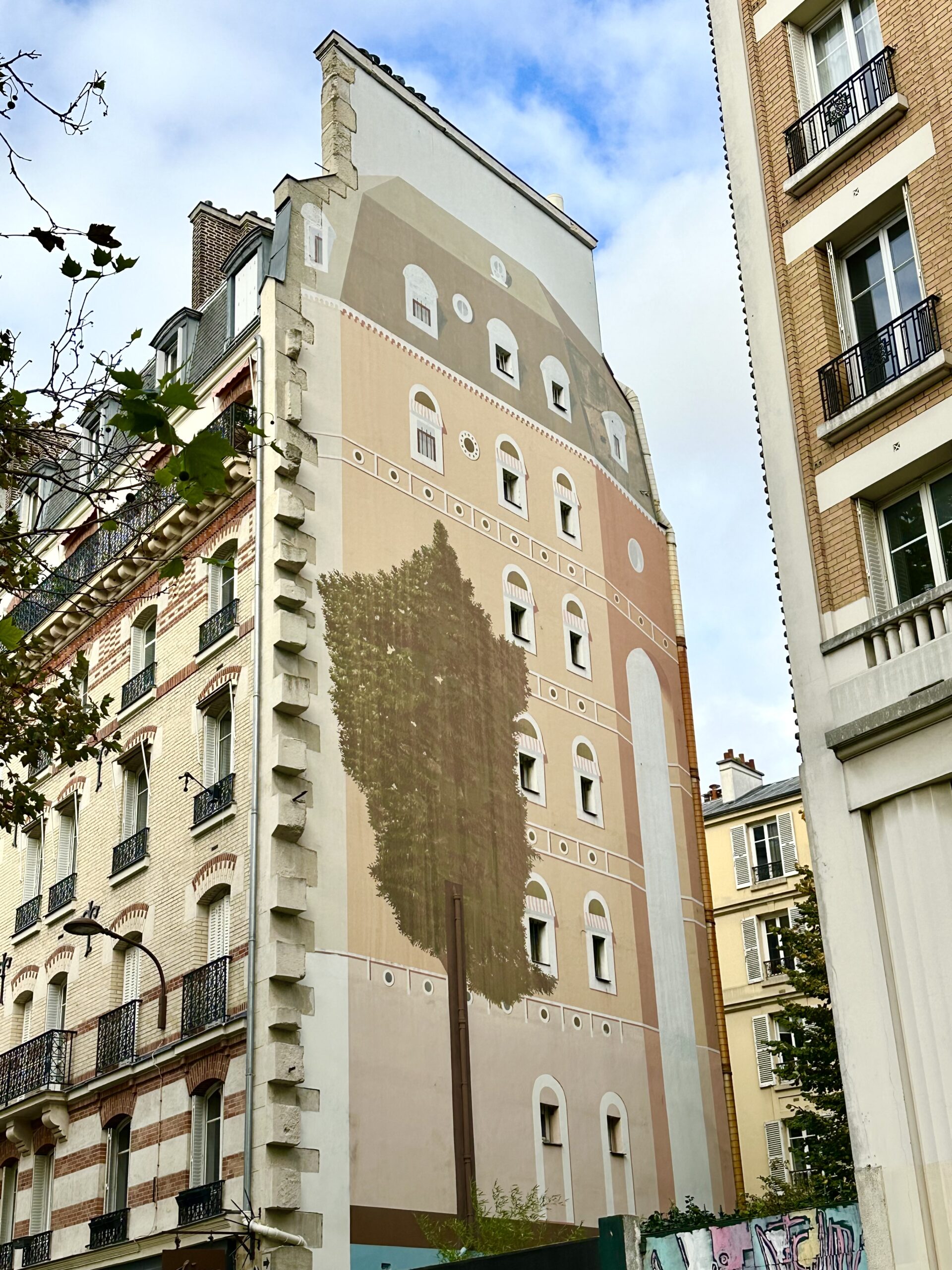 Trompe l’œil building