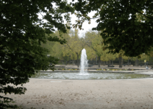 Parc Georges Brassens fountain