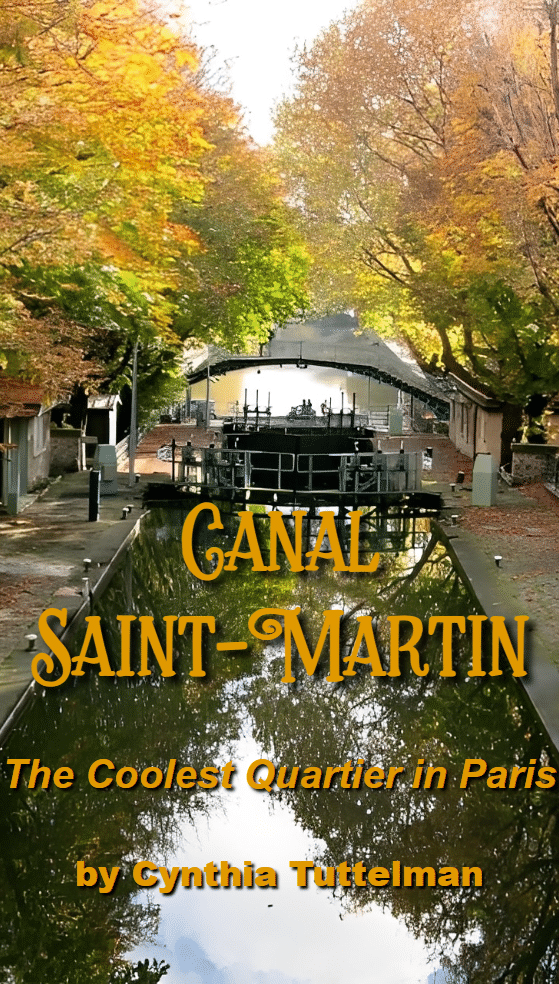 Canal Saint Martin. Book Cover