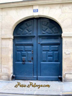 Paris Door from the 1600's