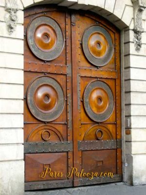 Paris Door from the 1600's
